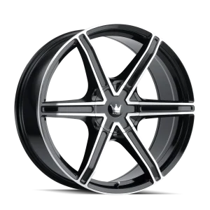 Mazzi – 371 – Black – 20″x8.5″ 35mm – Summer Wheels – 371-2890B